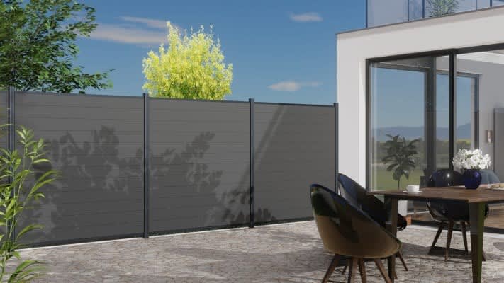 Composite Fencing for Garden