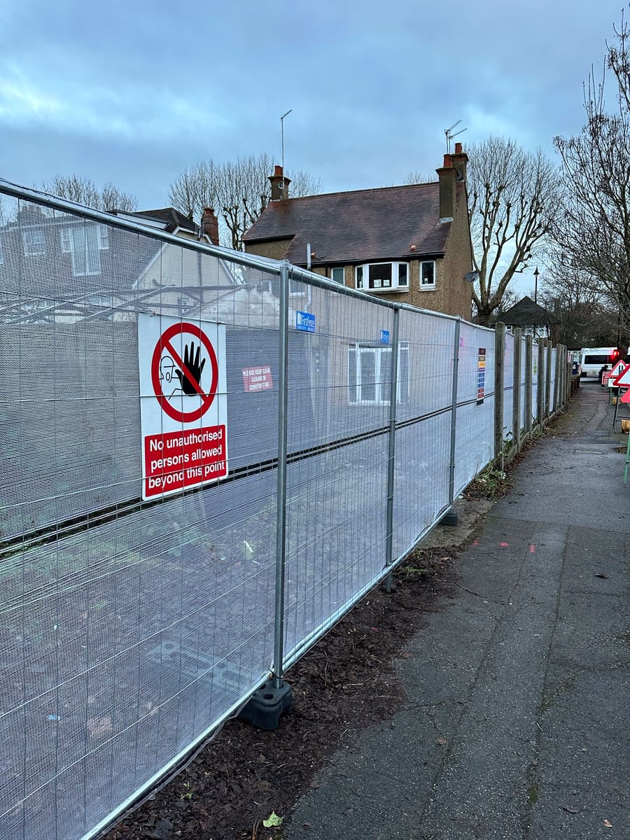 temporary fencing