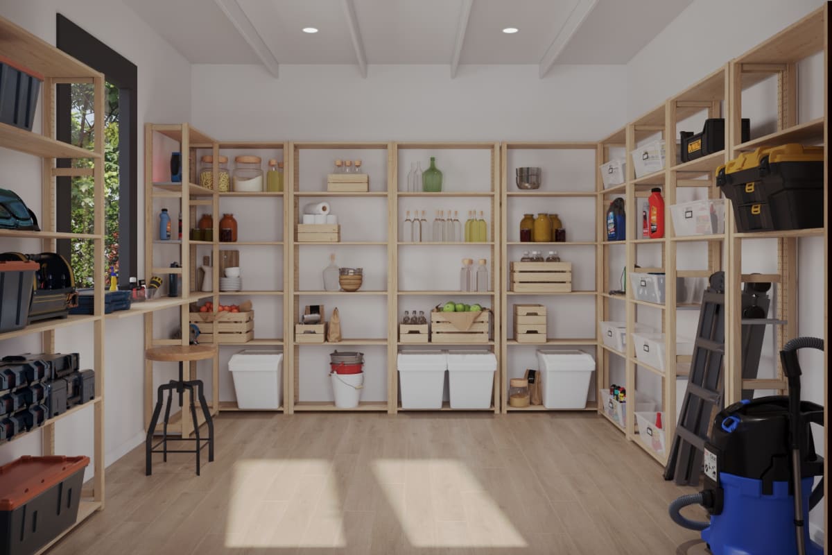 Summer house used as a storge room
