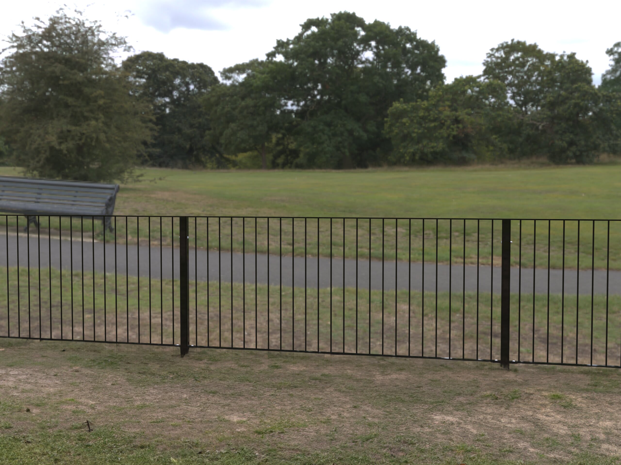 Flat top railing