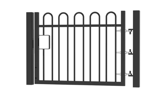 Railing gate