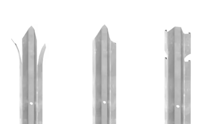 Head types of palisade