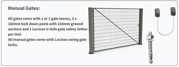 Manual Gates
