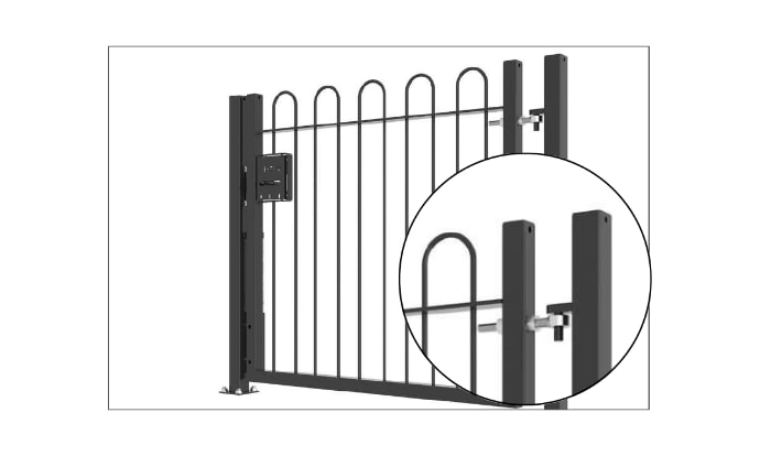 FlexiRail® Bow Top gate