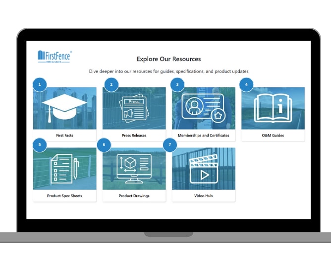 Resources available on the First Fence website
