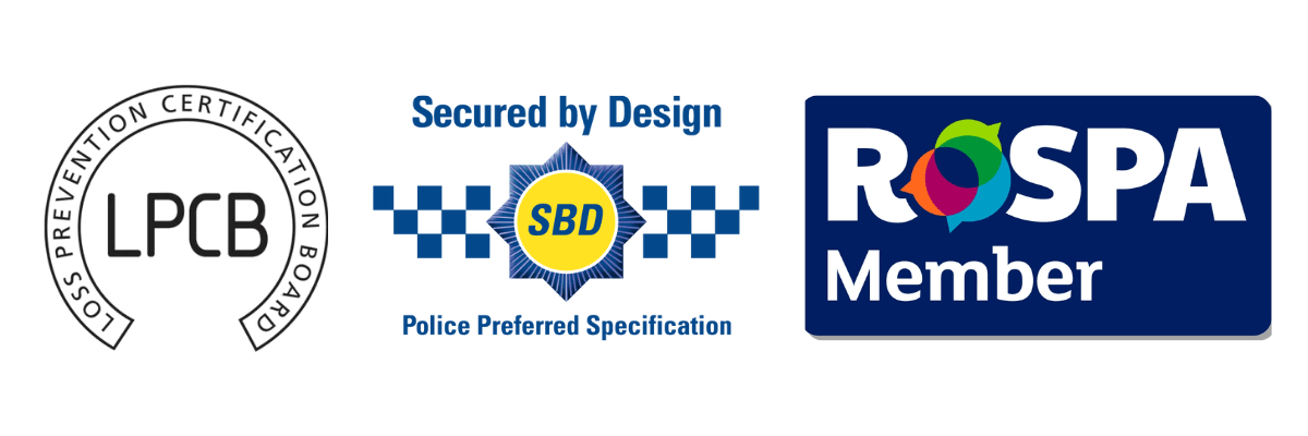 First Fence certification from LPCB, Secured by Design, and RoSPA membership