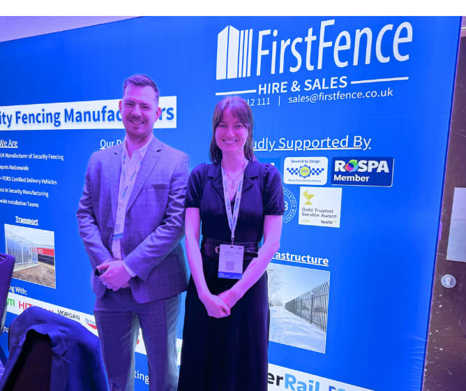 First Fence at Rail Cluster Event
