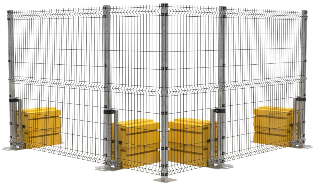Rapid Shield fencing