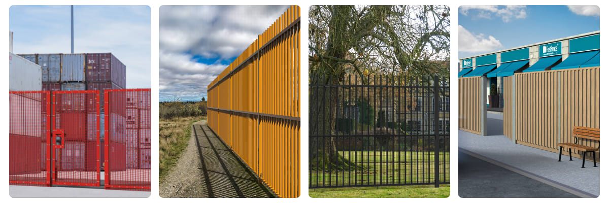 The four new ranges; ProFence, EnviroProtect, EnviroProtect Anti-Climb, and AcoustiGuard