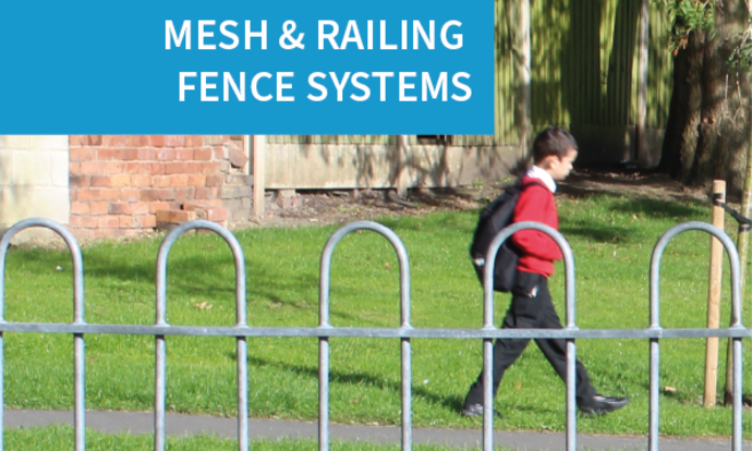 Schools Out! Mesh and Railings.
