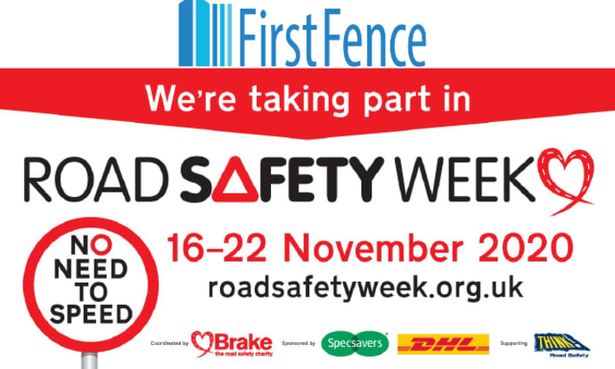 First Fence - Supporting Road safety week 2020