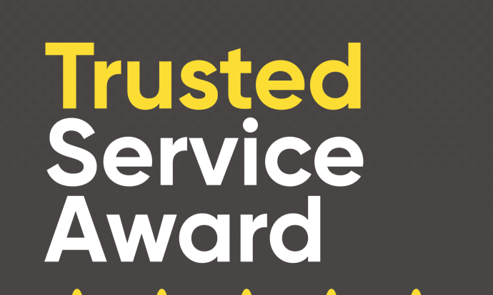 Feefo Trusted Service Award 2021 Win for First Fence!