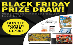 Be in with a chance to win the First Fence Black Friday Prize Draw 