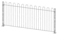 Bow Top Railings