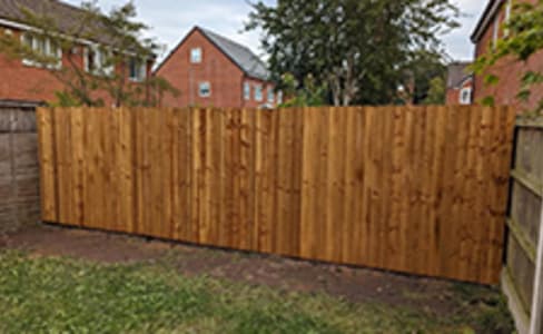 Standard Timber Fencing