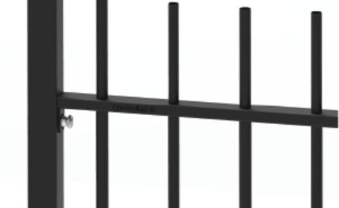 EnviroRail® Vertical Bar Round Railings 