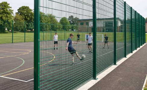 Rebound Mesh Fencing