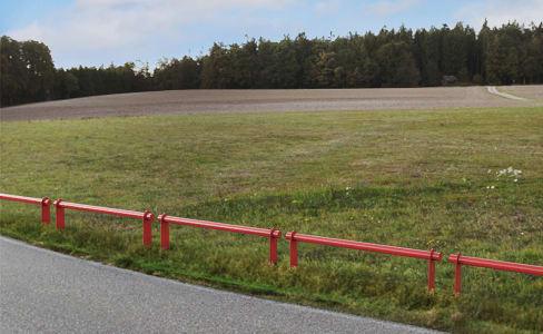 Steel Knee Rail