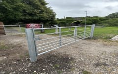 Farm Gate at Campsite