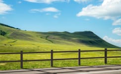 Recycled Plastic Post and Rail