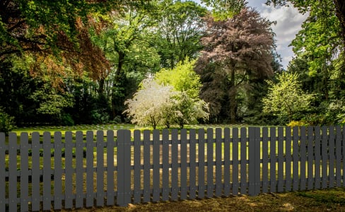 Recycled Plastic Picket Pale Fencing
