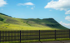 Recycled Plastic Fencing