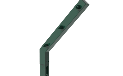 Barbed Wire Brackets for Mesh Fencing