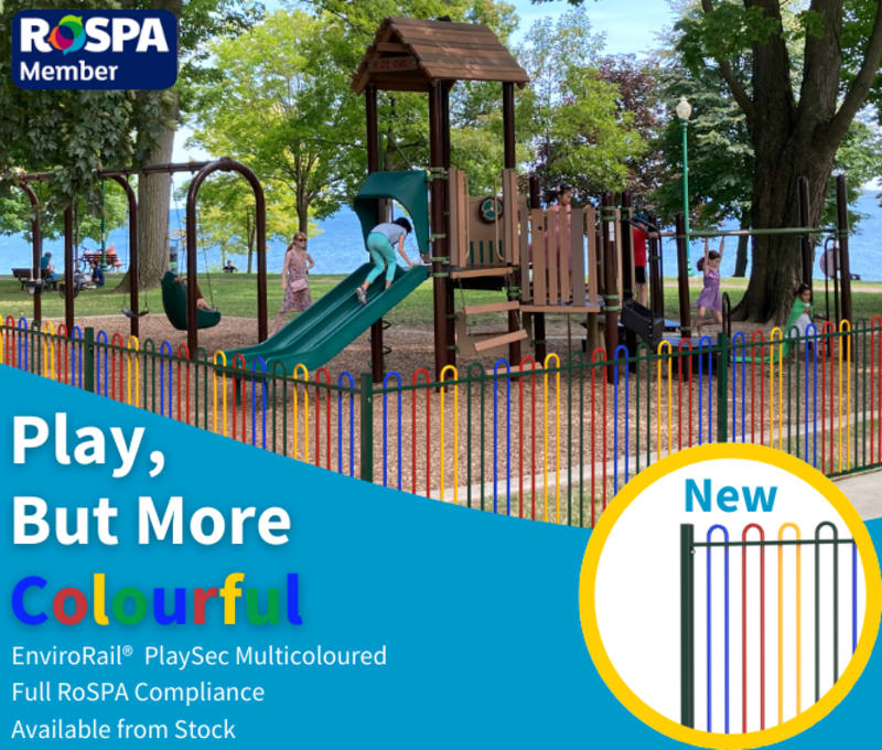 Multicoloured EnviroRail Child Safe Railing Promotional banner 