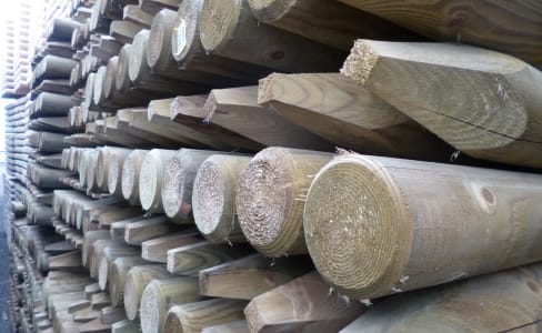 Agricultural Timber Fence Posts