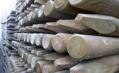 Agricultural Timber Fence Posts