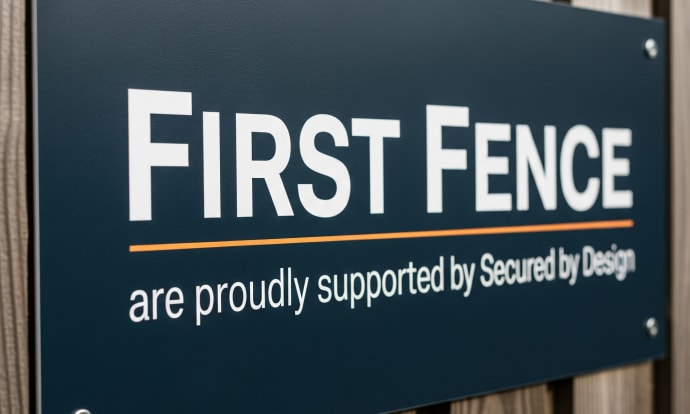 First Fence: Proud to be a Secured by Design Member