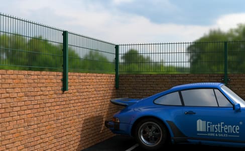 868 Mesh Fencing Wall Topper Systems