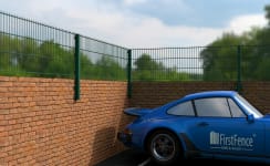 868 Mesh Fencing Wall Topper Systems