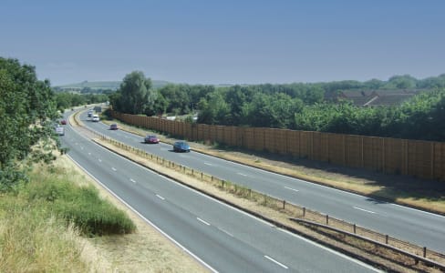 Acoustic Roadside Barriers