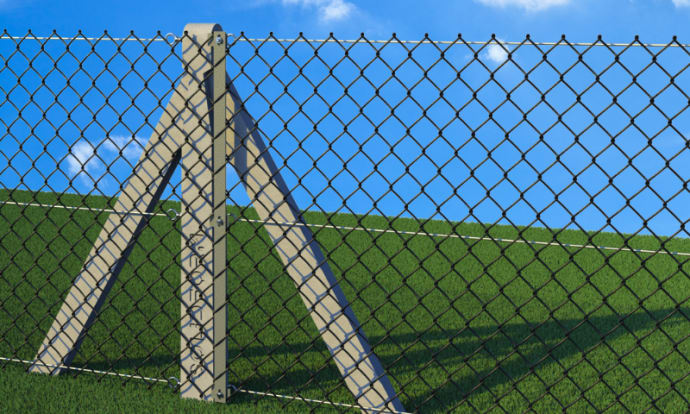 First Fence Presents New Concrete Chain Link Post System