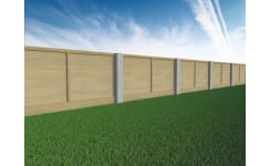 EchoGroove Lite Timber Acoustic Fencing