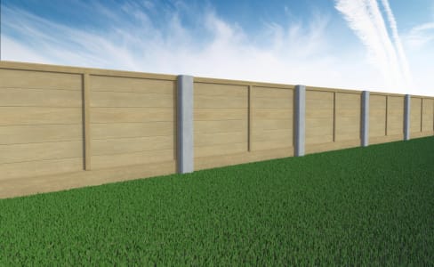 EchoGroove Lite Timber Acoustic Fencing