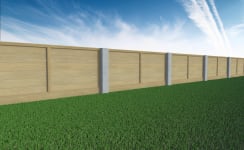 EchoGroove Lite Timber Acoustic Fencing