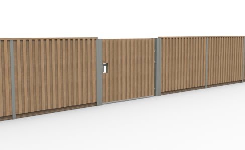AcoustiGuard® Timber Acoustic Fencing & Gates - LPS 1175 SR1 (A1) Certified