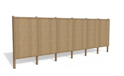 Timber Site Hoarding