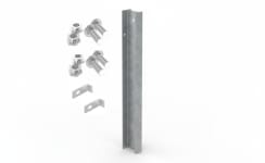 PaliGuard® Palisade Posts and Accessories 