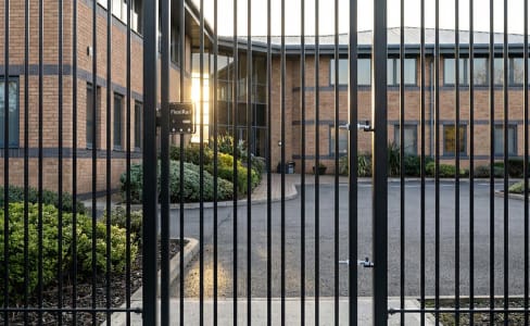 FlexiRail® Vertical Bar Railing Gates
