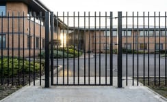 FlexiRail® Vertical Bar Railing Gates