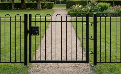 FlexiRail® Bow Top Railing Gates