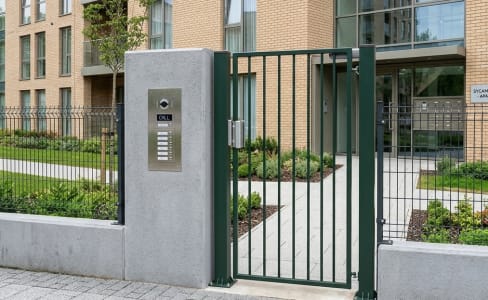 Semi-Automatic Pedestrian Gates