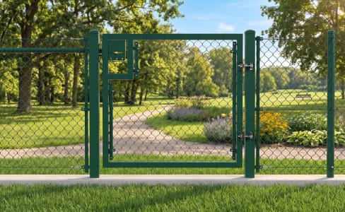Chain Link Gates