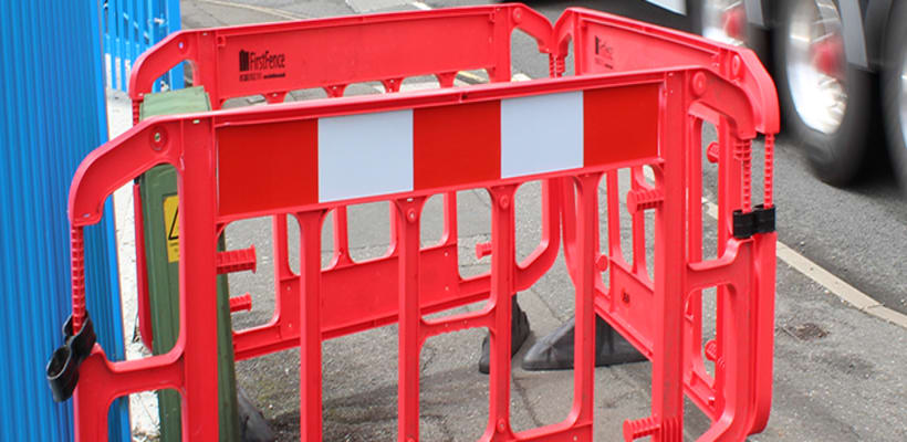 Plastic and Water-Filled Barriers ideal for providing safe traffic management