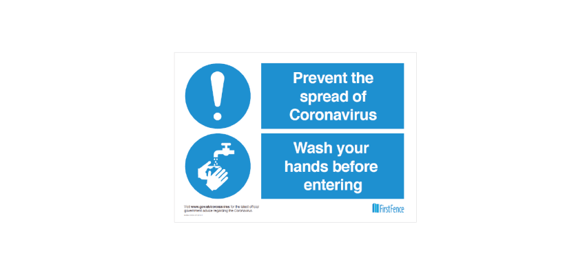 Prevent the Spread - COVID Safety Sign