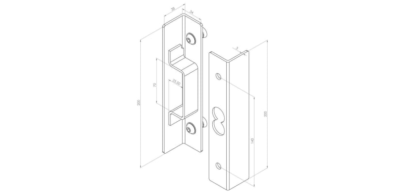Secure Keep Technical Drawing 