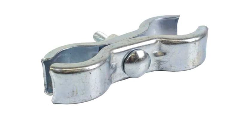 Standard temporary fencing coupler 